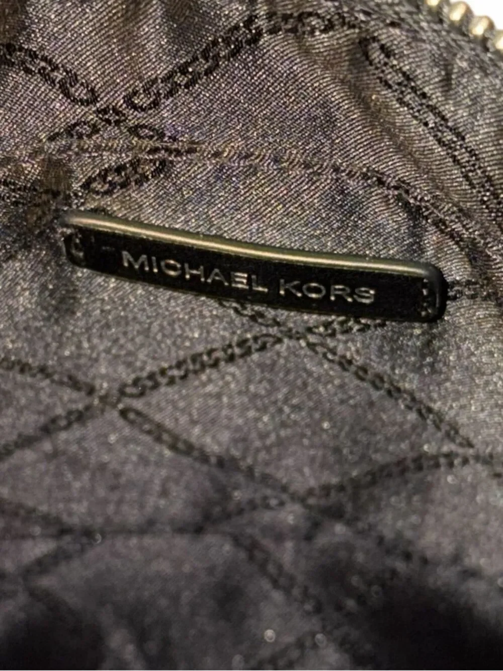 Michael Kors Jet Set Charm Crossbody Bag L Zip Card Case Wallet Set Black